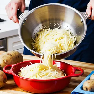 Рецепт Копчёный кефаль с картофельными галетами - Подготовка картофеля для галет