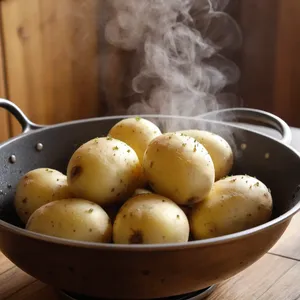 Рецепт Копчёный жерех с картофельными ньокки - Подготовка картофеля