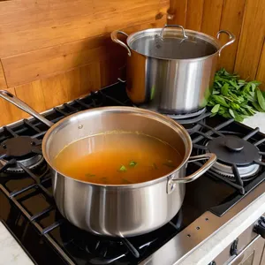 Рецепт Костный бульон с кардамоном и мускатным орехом - Приготовление бульона
