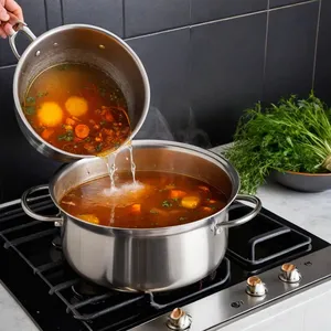 Рецепт Костный бульон с шафраном и лавандой - Варка бульона