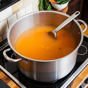 Рецепт Костный бульон с тархуном и цедрой лайма - Варка бульона