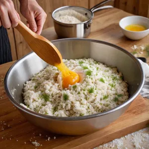 Рецепт Котлеты из хека с укропом и лимонным соусом - Приготовление фарша