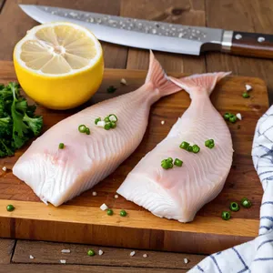 Рецепт Котлеты из масляной рыбы с розмарином и лимоном - Подготовка рыбы и овощей