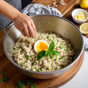 Рецепт Котлеты из масляной рыбы с розмарином и лимоном - Приготовление фарша