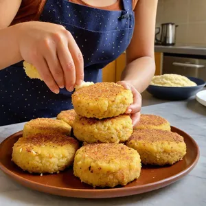 Рецепт Котлеты из минтая с укропом и чесноком - Формирование котлет