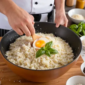 Рецепт Котлеты из морского окуня с базиликом и пармезаном - Приготовление фарша