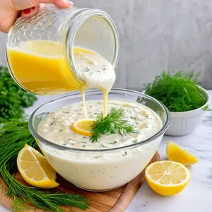 Рецепт Котлеты из щуки с творожным соусом - Приготовление творожного соуса