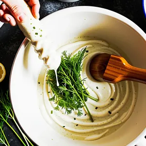 Рецепт Котлеты из скумбрии с укропом и горчичным соусом - Приготовление горчичного соуса