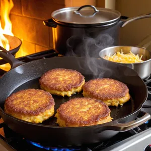 Рецепт Котлеты с инжиром и козьим сыром - Жарка котлет