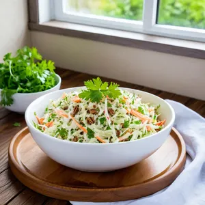 Рецепт Коул-слоу с черносливом и грецкими орехами - Настаивание и подача