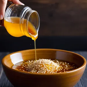 Рецепт Коул-слоу с маринованным имбирем и кунжутом - Приготовление заправки