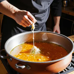 Рецепт Кулеш с копченой корейкой и ячневой крупой - Завершение приготовления