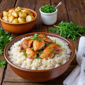 Рецепт Кулеш с копченой курицей и рисом - Подача