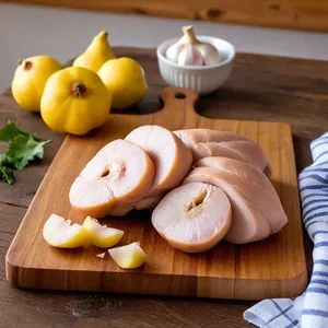 Рецепт Куриные отбивные с айвой и медовым соусом - Подготовка ингредиентов