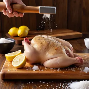 Рецепт Куриные отбивные с ананасом и сырной глазурью - Подготовка куриного филе