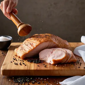 Рецепт Куриные отбивные с апельсиновым глазуром и розмарином - Подготовка куриного филе