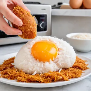 Рецепт Куриные отбивные с манго и кокосовой стружкой - Панировка куриных отбивных