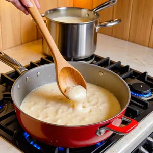 Рецепт Куриные отбивные с пармезаном и чесночным кремом - Приготовление чесночного крема
