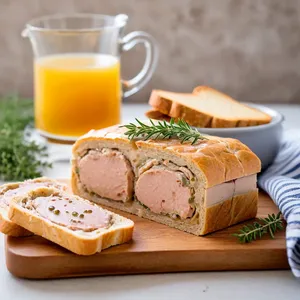 Рецепт Куриный паштет с грибами и тимьяном - Подача паштета