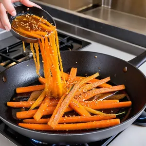 Рецепт Куриный суп-лапша с тофу и водорослями - Обжарка овощей