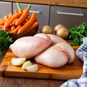 Рецепт Куриный суп с лапшой и зеленью - Подготовка куриного филе и овощей