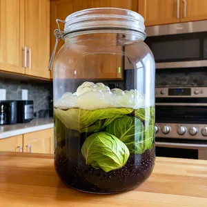 Рецепт Квашеная капуста с черносливом и кориандром - Ферментация