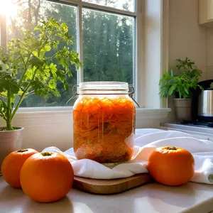 Рецепт Квашеная капуста с хурмой и розмарином - Ферментация