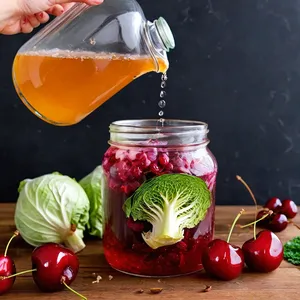 Рецепт Квашеная капуста с вишней и гвоздикой - Заливка рассолом