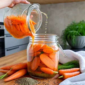 Рецепт Квашеная морковь с тмином и укропом - Заливка рассолом
