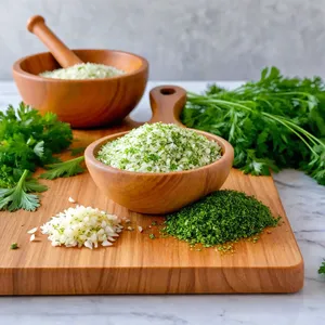 Рецепт Квашеные баклажаны с чесноком и зеленью - Приготовление начинки