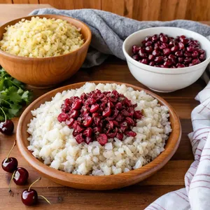 Рецепт Манты с черешней и бараниной - Подготовка начинки