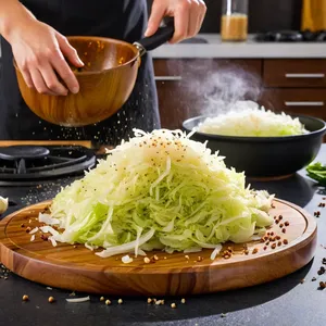 Рецепт Манты с капустой и индейкой - Приготовление начинки