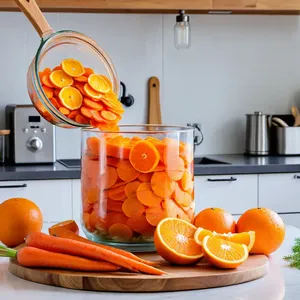Рецепт Маринованная морковь с апельсином и кориандром - Смешивание ингредиентов