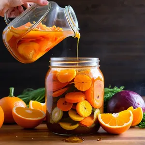 Рецепт Маринованная морковь с апельсином и кориандром - Заливка маринадом