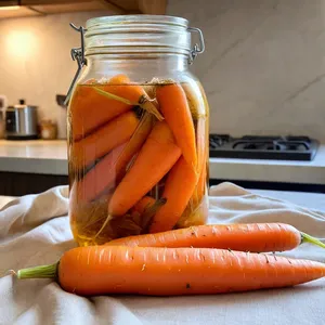 Рецепт Маринованная морковь с имбирем и медом - Маринование
