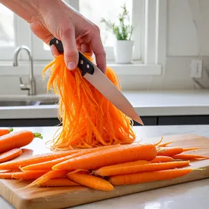 Рецепт Маринованная морковь с медом и горчицей - Подготовка моркови