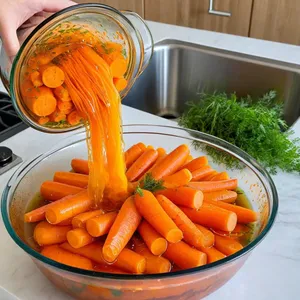 Рецепт Маринованная морковь с медом и кардамоном - Маринование моркови