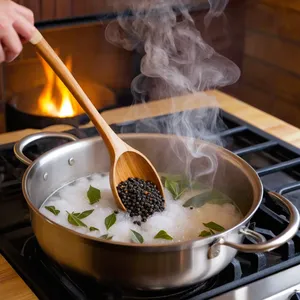 Рецепт Маринованные помидоры с базиликом и чесноком - Приготовление маринада