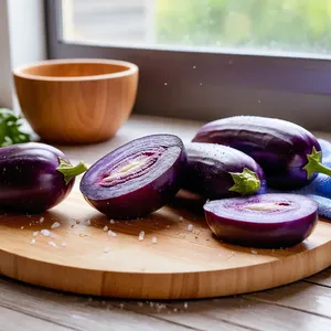 Рецепт Мясная запеканка с баклажанами и камамбером - Подготовка баклажанов