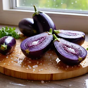 Рецепт Мясная запеканка с баклажанами и маскарпоне - Подготовка баклажанов