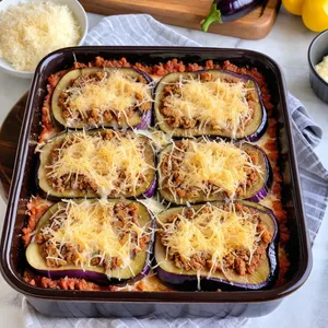 Рецепт Мясная запеканка с баклажанами и пармезаном - Сборка запеканки