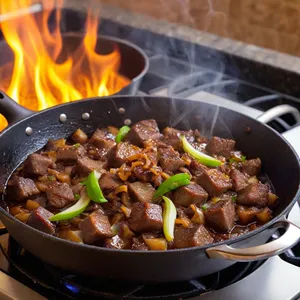 Рецепт Мясной пирог с бараниной и черносливом - Приготовление начинки