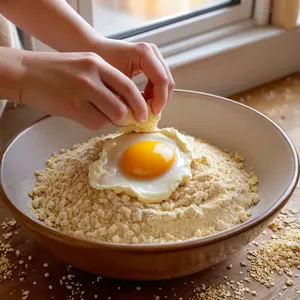 Рецепт Мясной пирог с бараниной и можжевельником - Приготовление теста