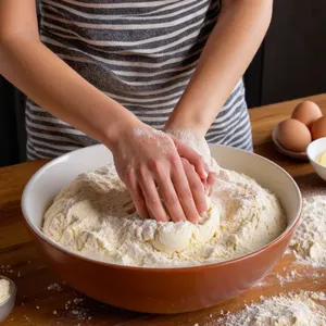 Рецепт Мясной пирог с бараниной и розмарином - Подготовка теста