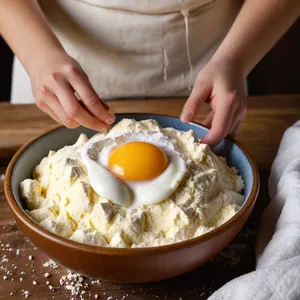Рецепт Мясной пирог с бараниной и вишней - Приготовление теста