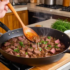 Рецепт Мясной пирог с говядиной и черным перцем - Приготовление начинки