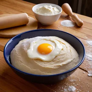 Рецепт Мясной пирог с капустой и фаршем - Приготовление теста