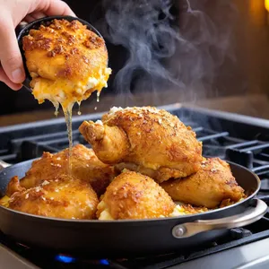 Рецепт Мясной пирог с курицей и сыром дор блю - Приготовление начинки