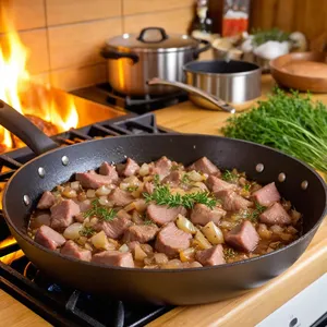 Рецепт Мясной пирог с телятиной и тимьяном - Приготовление начинки