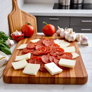 Рецепт Мясные спиральки с пепперони и моцареллой - Подготовка ингредиентов